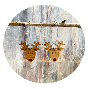 Rudolph Hoop Earrings