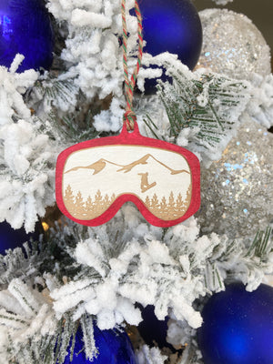 Snow Goggle Ornament